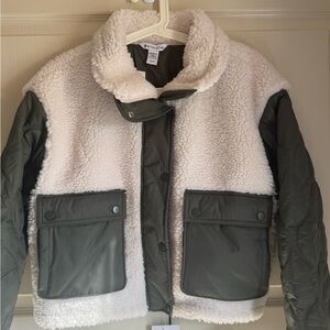 Athleta Fleece Hybrid Jacket